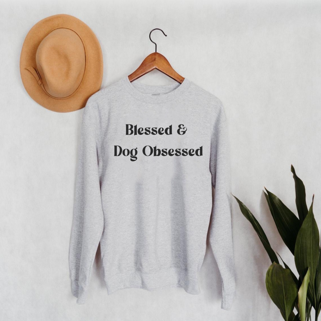 Blessed & Dog Obsessed Crewneck
